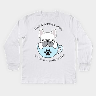'Give A Forever Home' Radical Kindness Anti Bullying Shirt Kids Long Sleeve T-Shirt